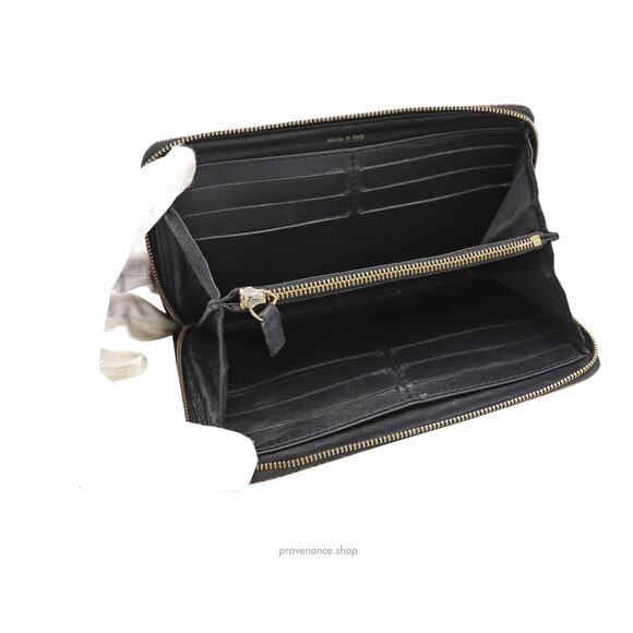 🔴 Celine Multifunction Zip Wallet - Black/Python - Picture 7 of 8
